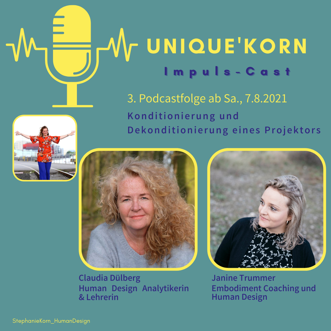 Zu Gast m Podcast bei Stephanie Korn | Teil 3 |  Konditionierung und Dekonditionierung eines Projektors